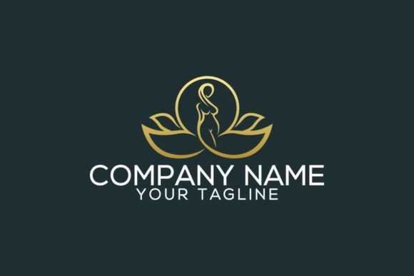 Download Lotus Flower with Women, Feminine  Logo - Feminine Collection