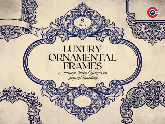 Download Vintage Ornamental Frame Vector Set - Ornament Collection