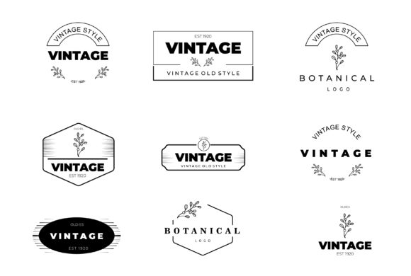 Download Minimal Modern Botanical Feminine Logo - Feminine Collection