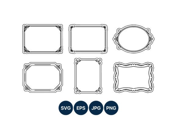Download Vintage Ornamental Frame Collection - Ornament Collection