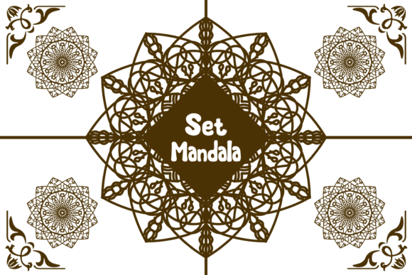 Download Mandala Set Background Ornate Design - Mandala Collection