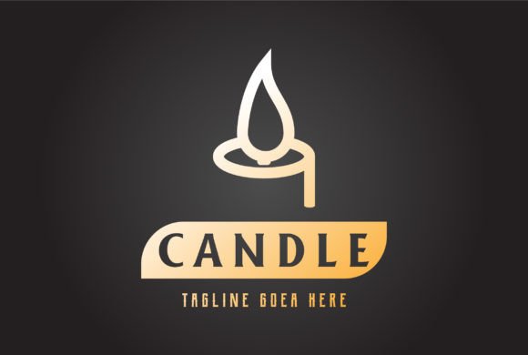 Download Luxury Candle for Spa Wellness Yoga Logo - Yoga Collection
