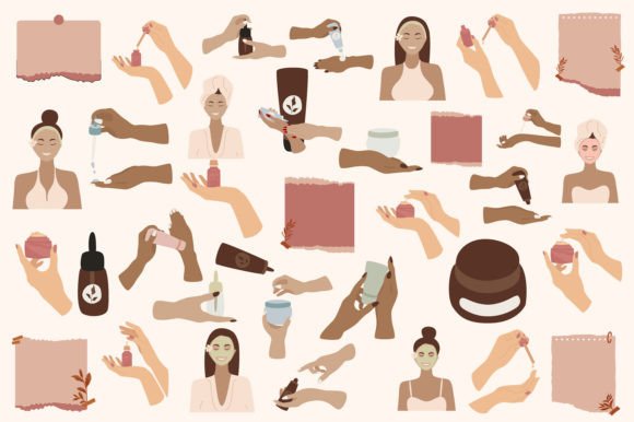 Download Set of Skincare Vector - Car Collection