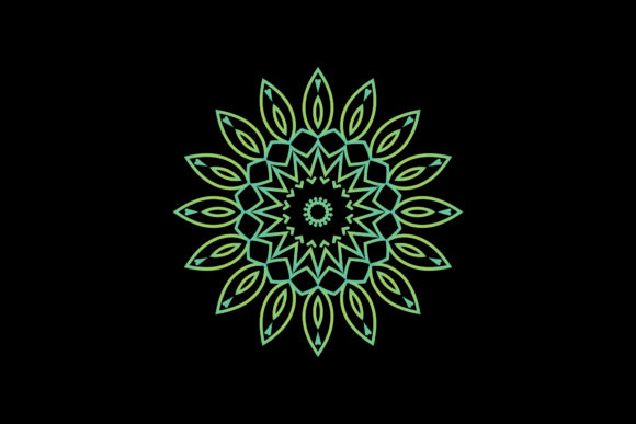 Download Mandala Gradient Ornament Graphic Design - Mandala Collection