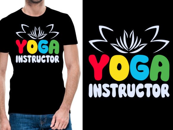 Download Yoga Instructor Logo Tshirt Design - Yoga Collection