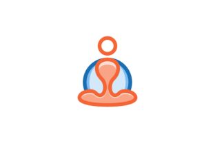 Download People Cross-legged, Yoga Logo - Yoga Collection